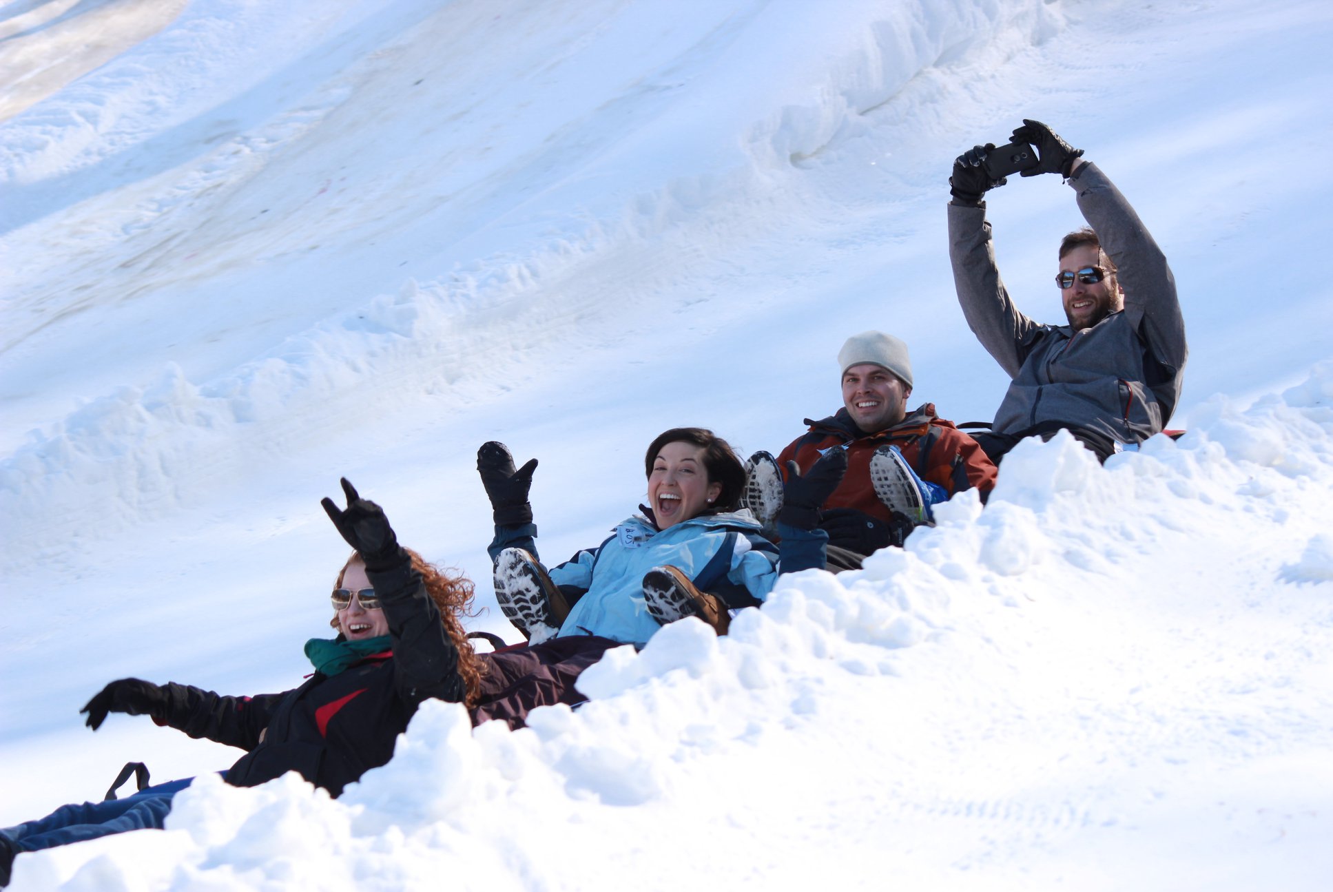 Jonas Ridge Snow Tubing Burke County Tourism